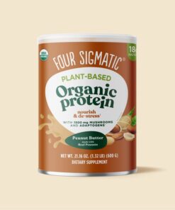 Four Sigmatic Organic Peanut Butter Plant-based Protein