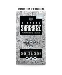 Diamond Shruumz Cookies & Cream Chocolate Bar 1pk